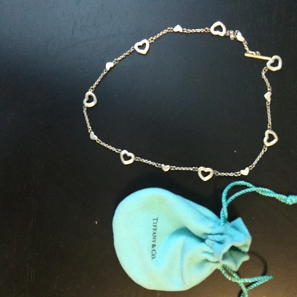 Tiffany co. Heart necklace